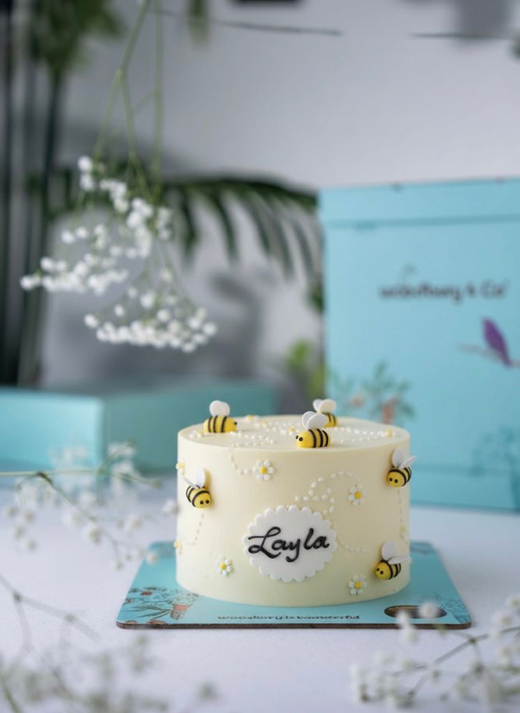 Bee happy cake*⏰3Hour*