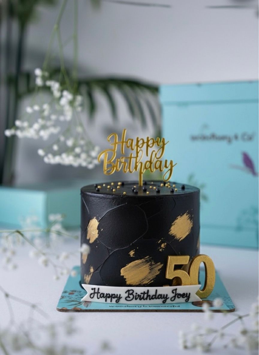 Golden Noir Cake* pre- order*